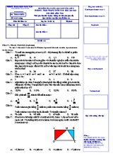 Đề kiểm tra năng lực đầu vào môn Toán Lớp 6 - Mã đề 102 - Năm học 2020-2021 - Phòng giáo dục và đào tạo Bắc Ninh